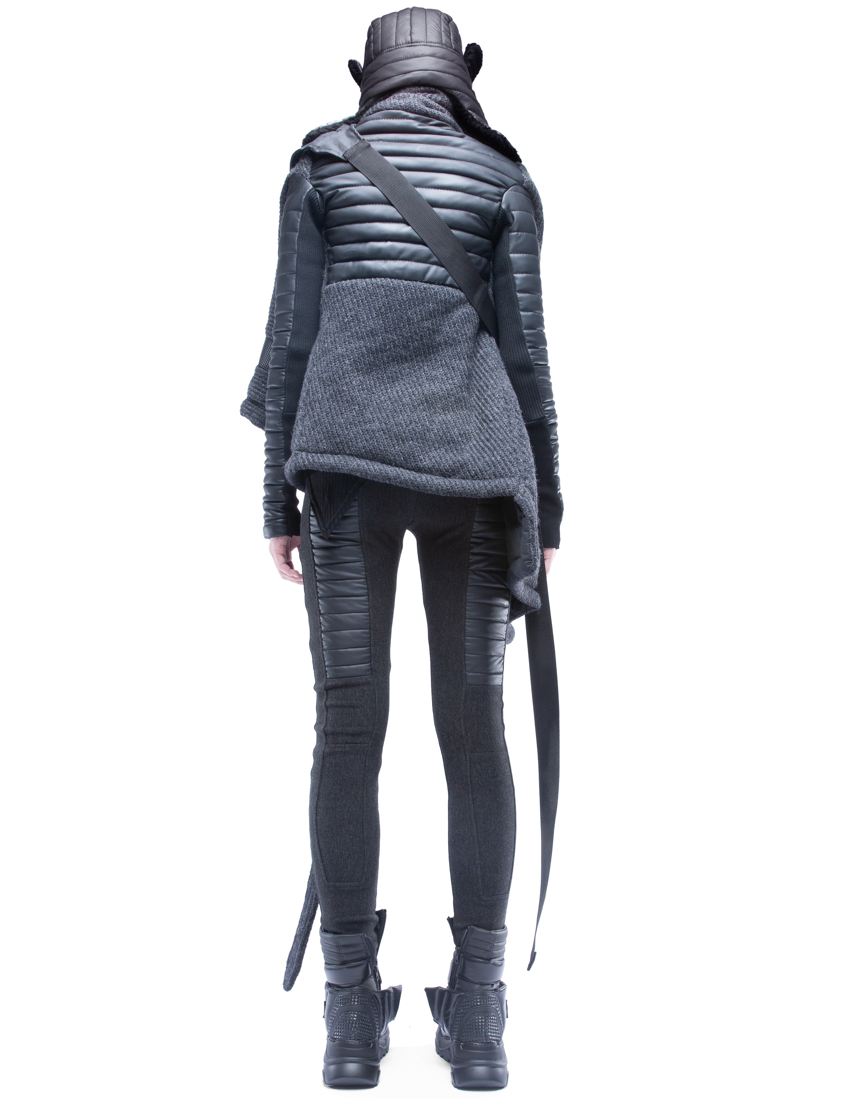 WRAP COAT DIGITAL HERMIT