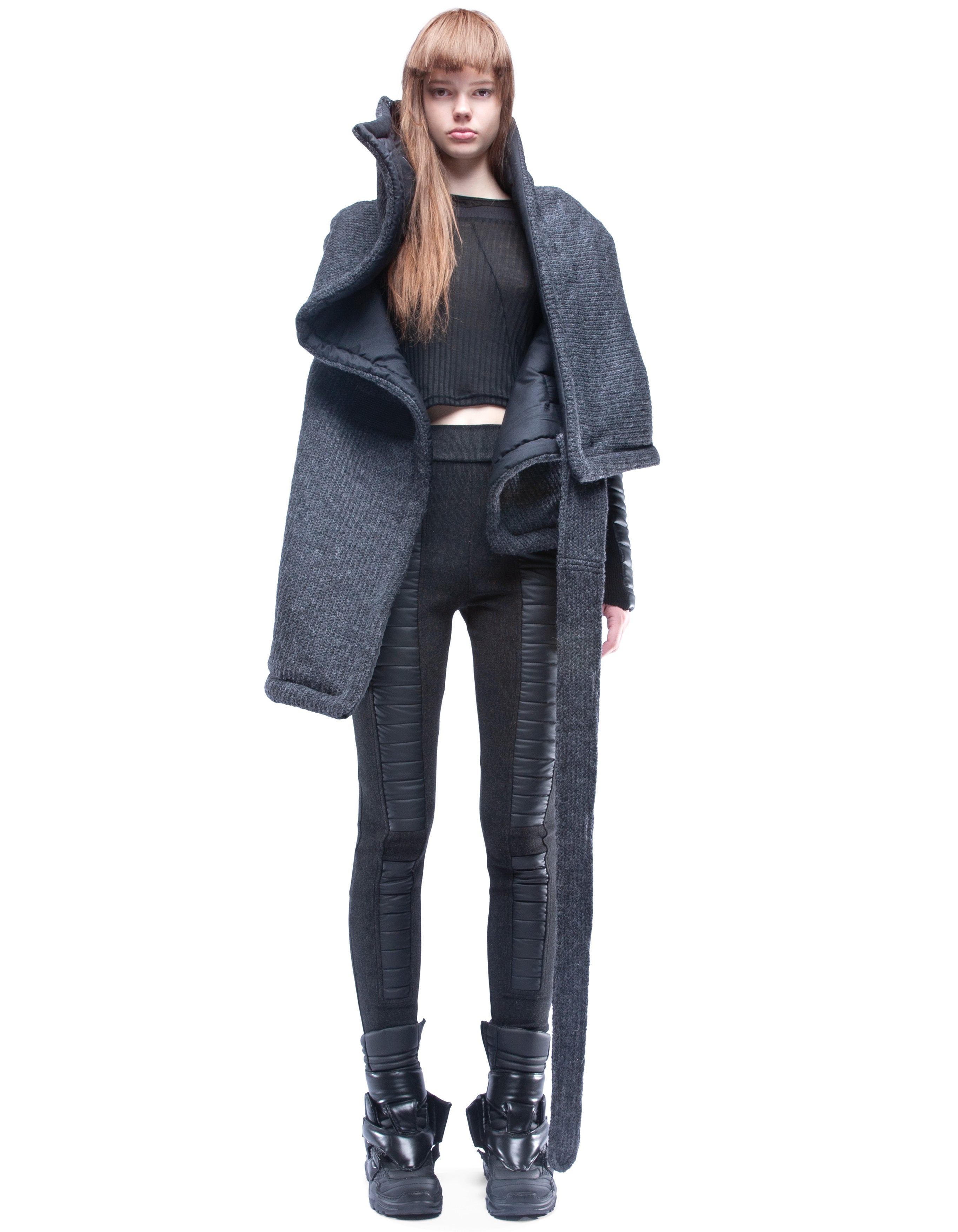 WRAP COAT DIGITAL HERMIT