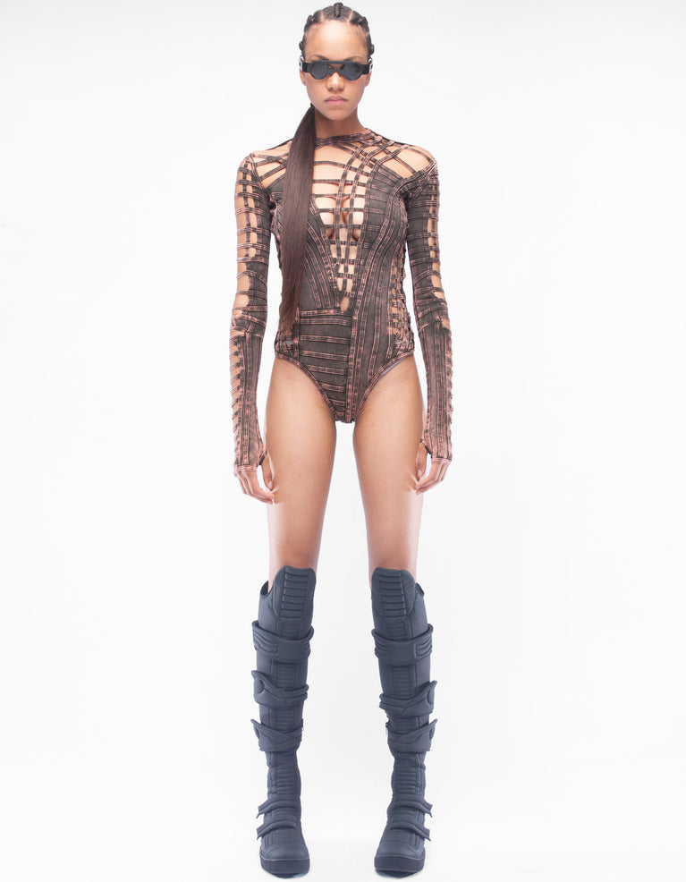 BODY SUIT SPACE GRID