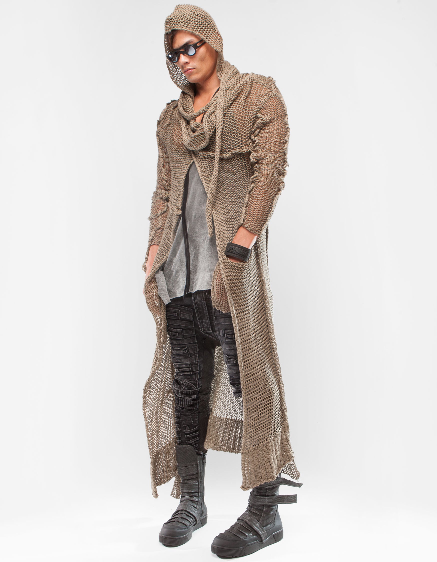 CARDIGAN ARMOUR BEIGE