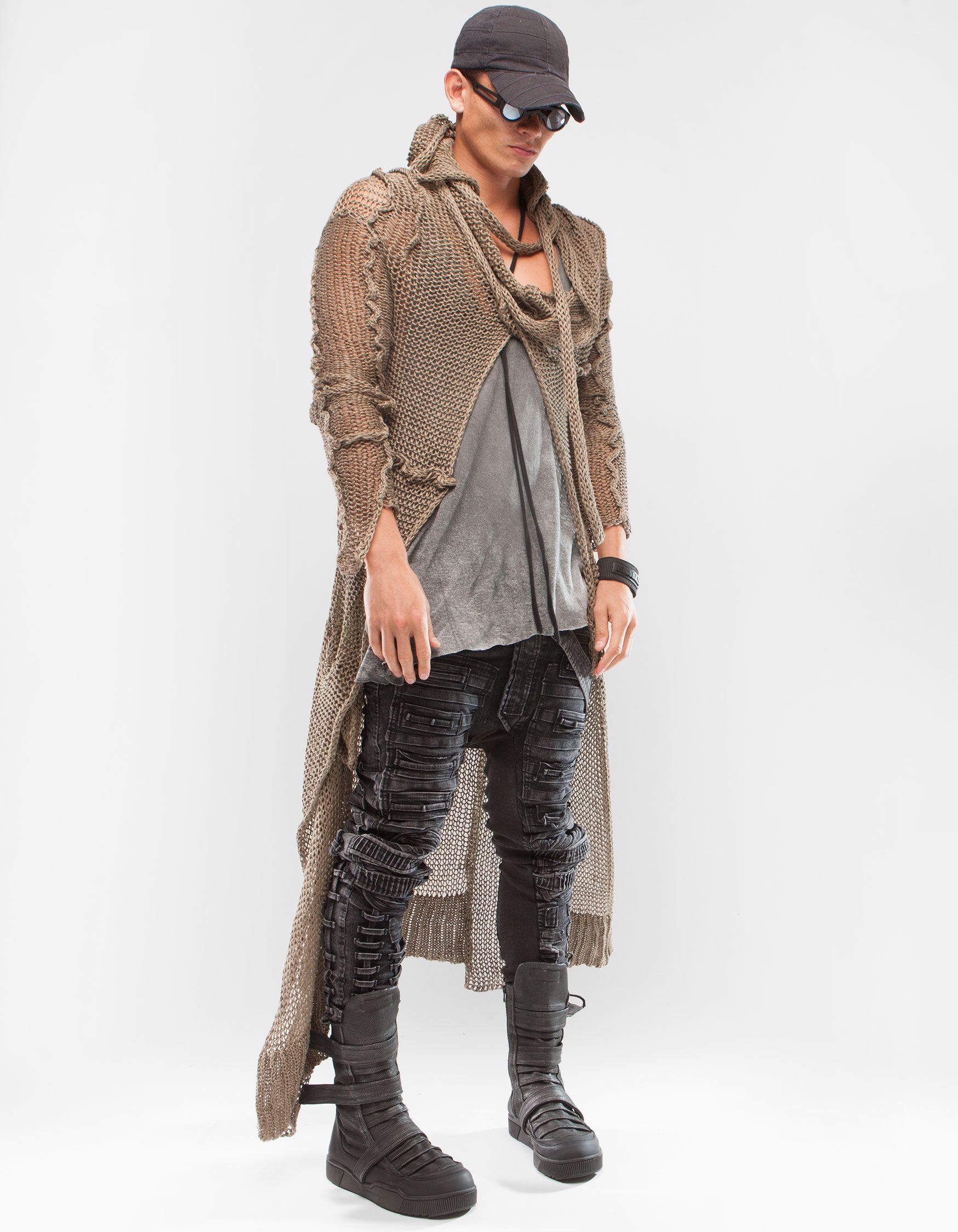 CARDIGAN ARMOUR BEIGE