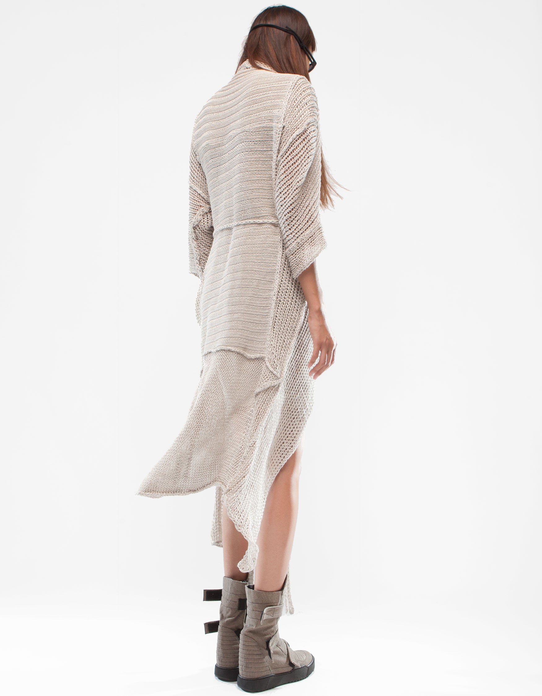CARDIGAN ARMOUR WHITE W
