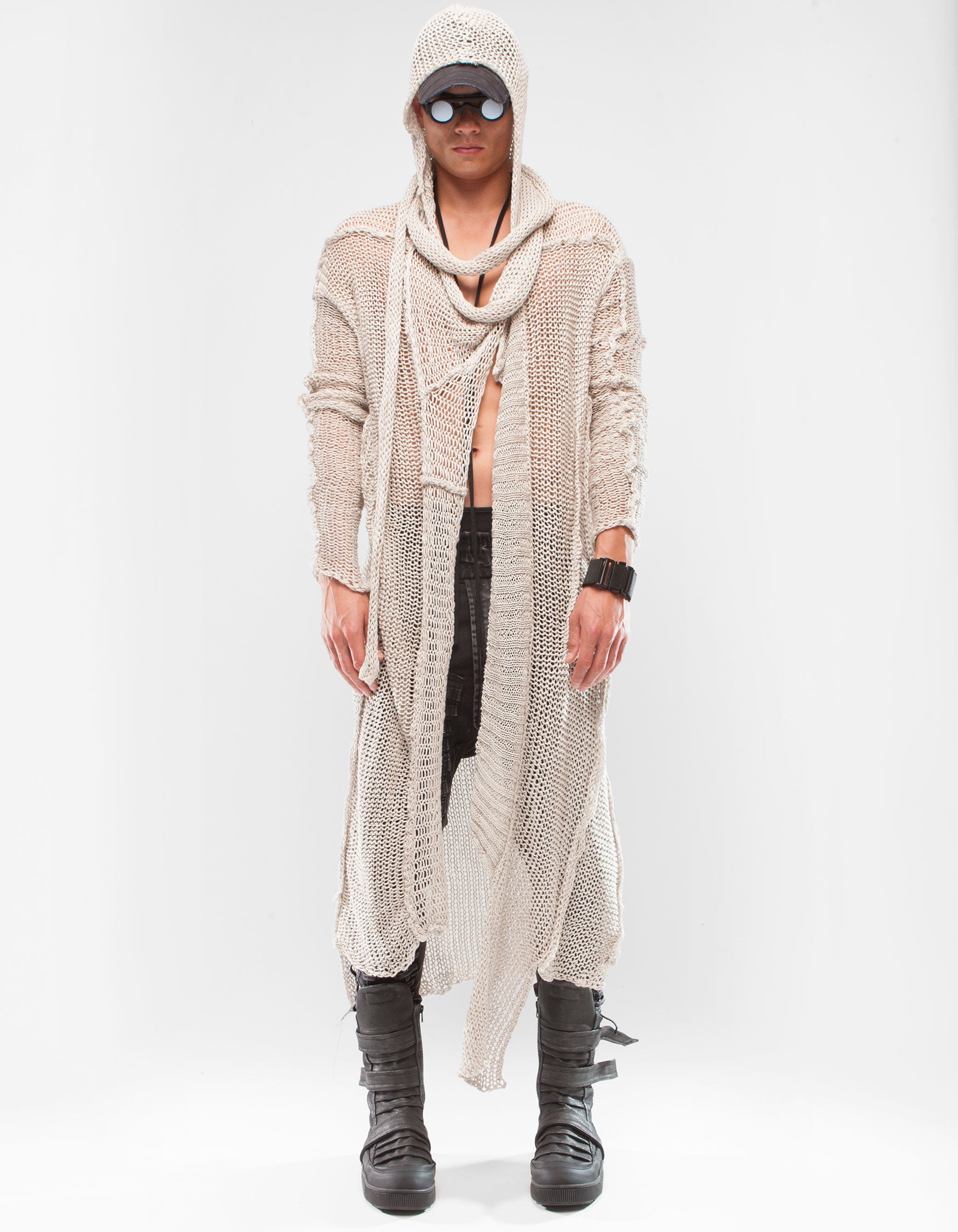 CARDIGAN ARMOUR WHITE