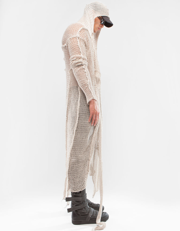 CARDIGAN ARMOUR WHITE