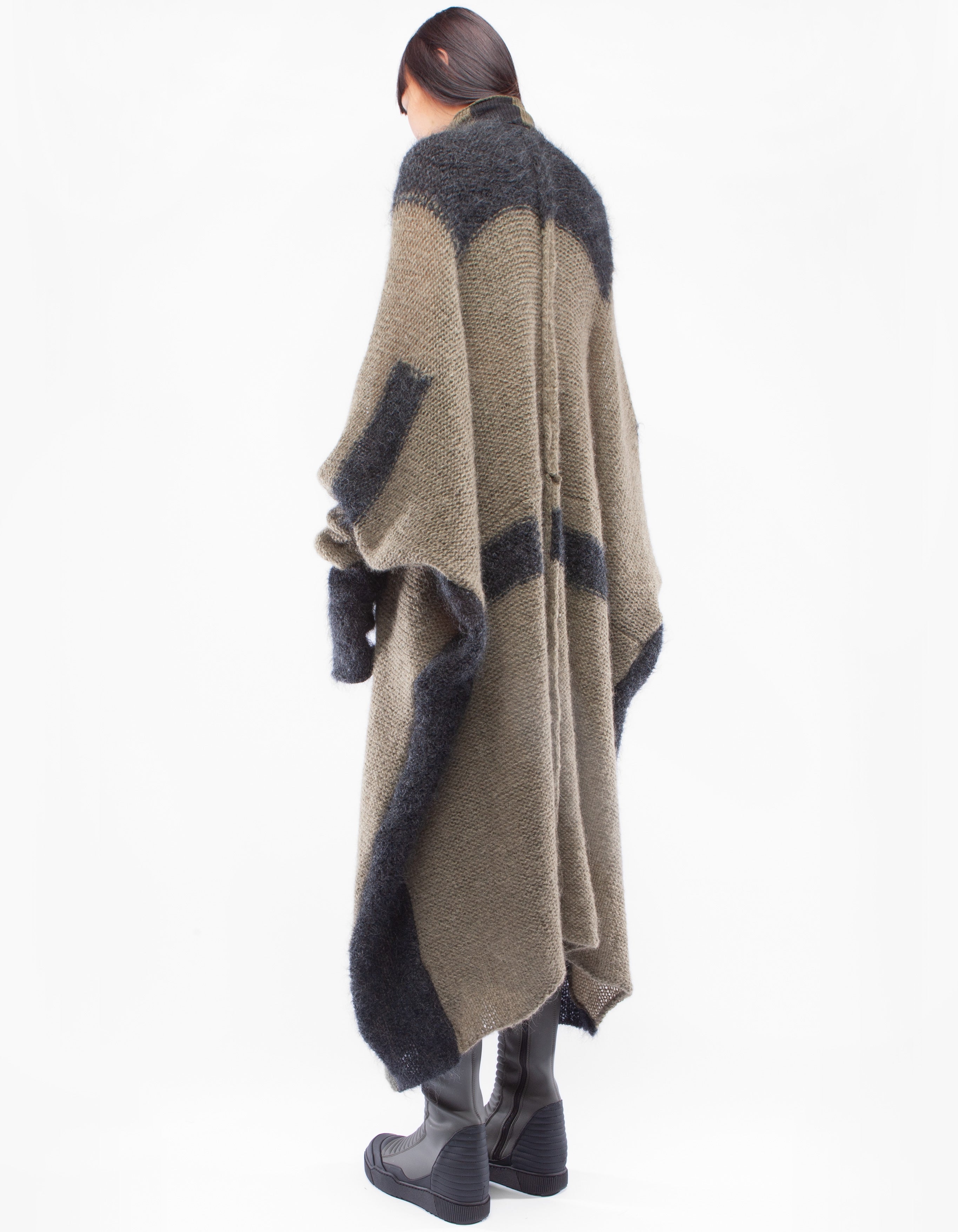 CARDIGAN OVERSIZE MOSS