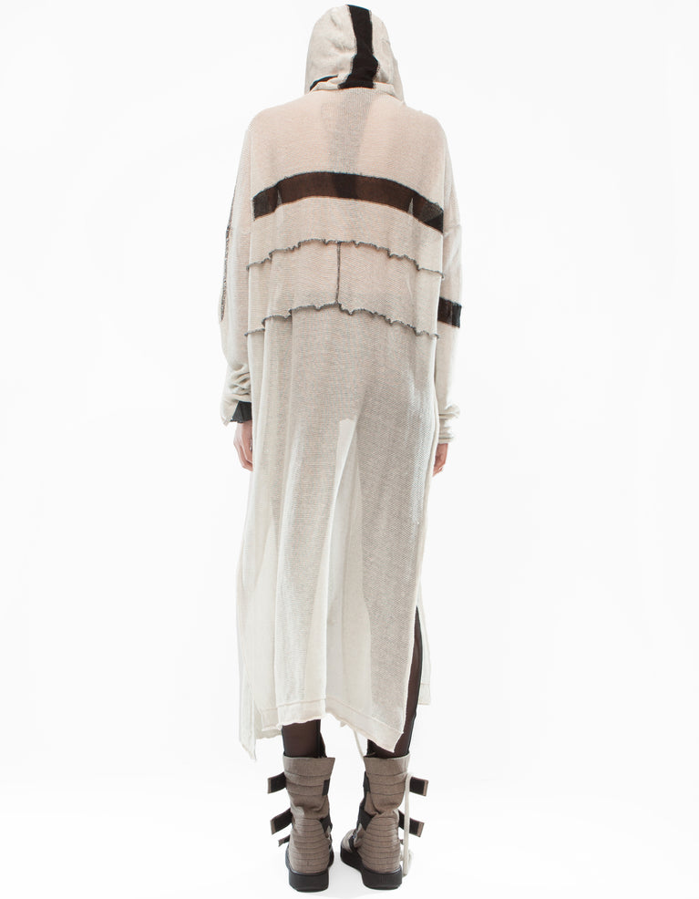CARDIGAN WHITE SAND W