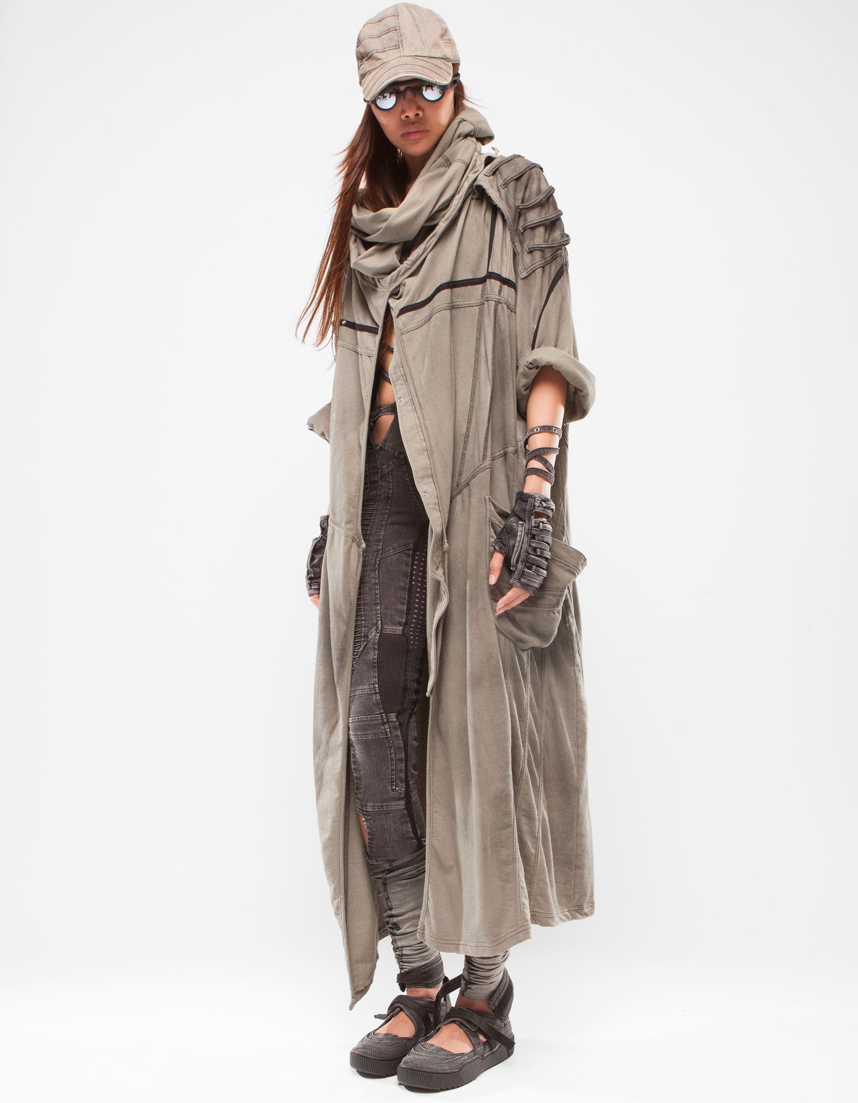 CARDIGAN WRAP GRAVAN W
