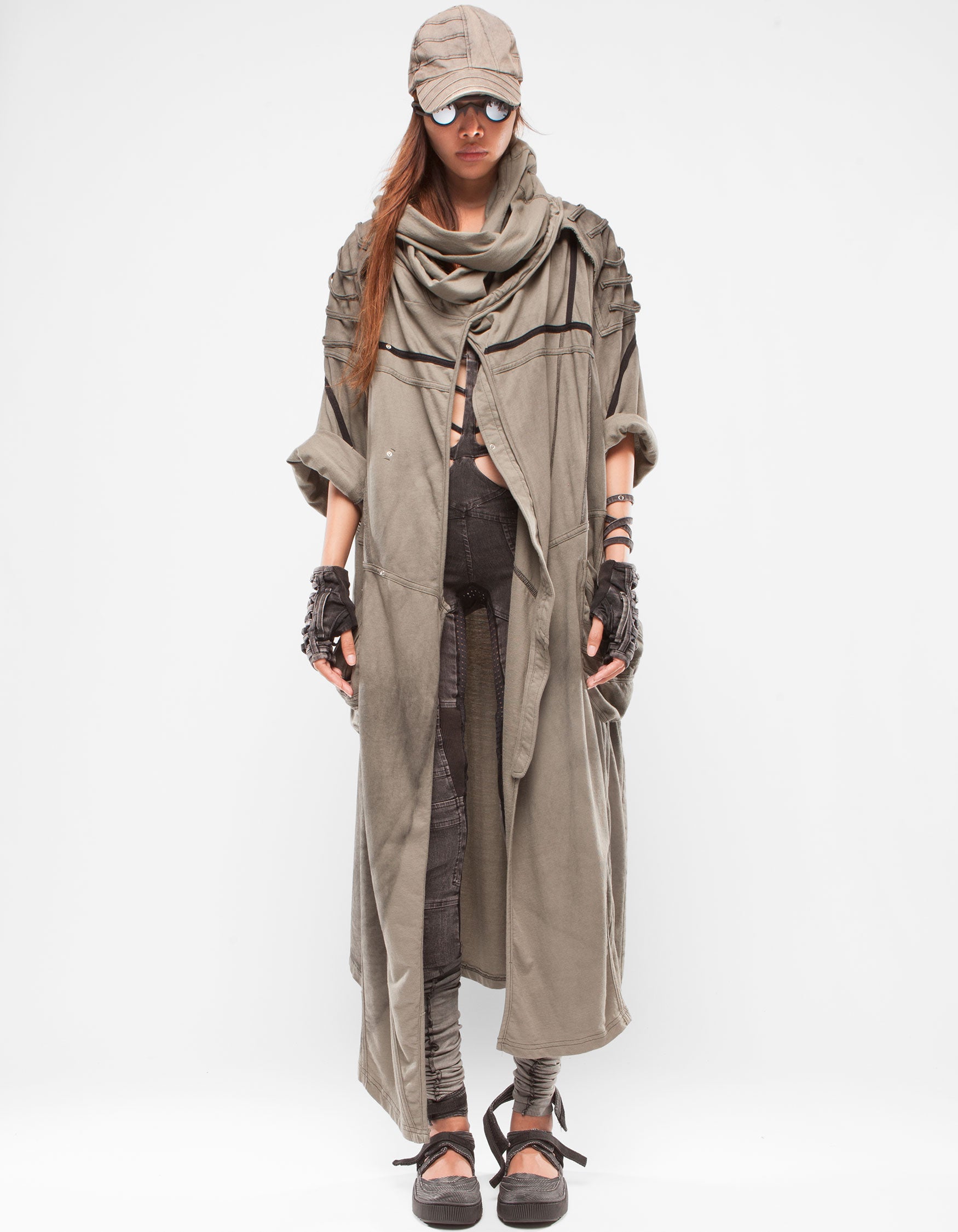 CARDIGAN WRAP GRAVAN W