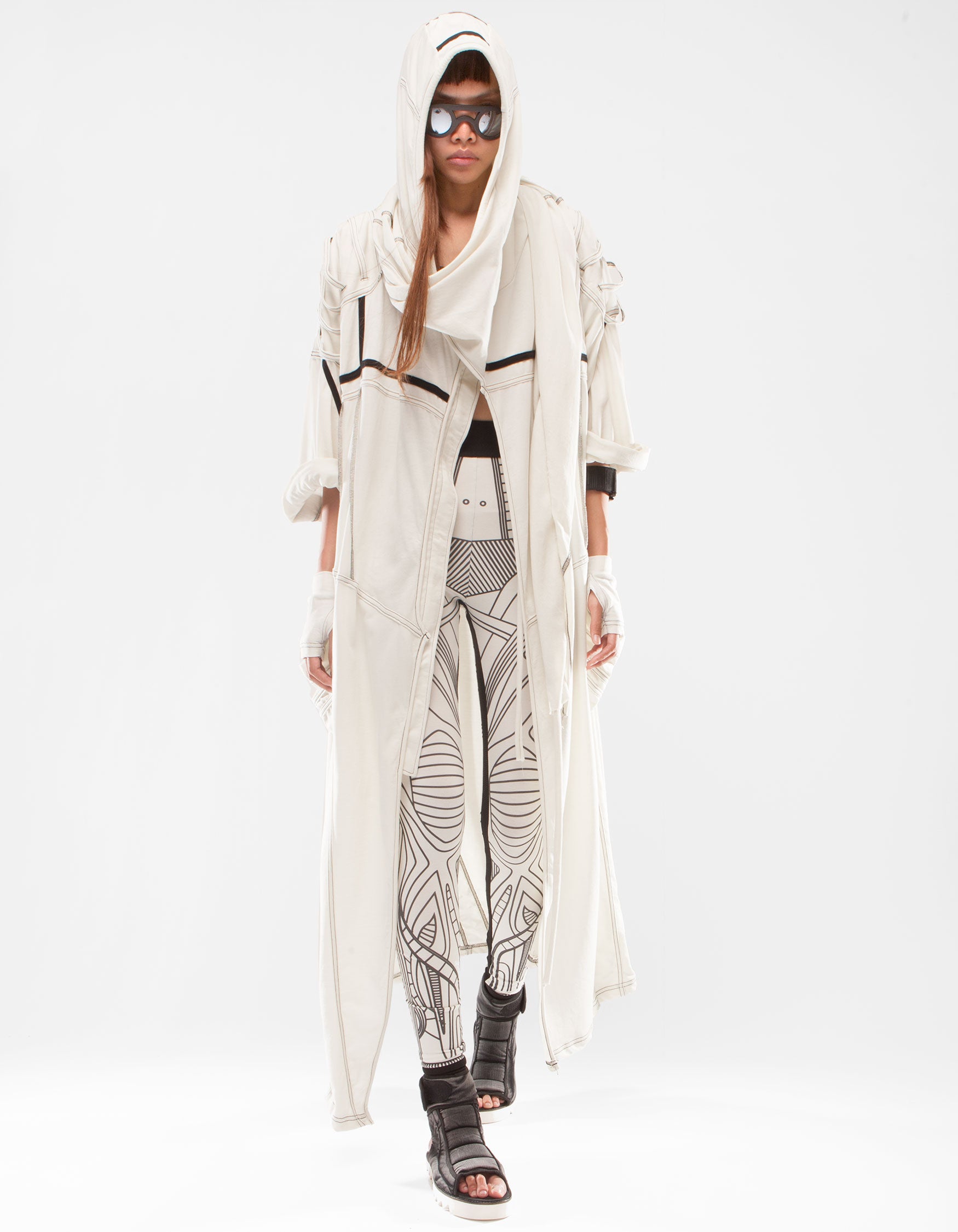 CARDIGAN WRAP RAY W