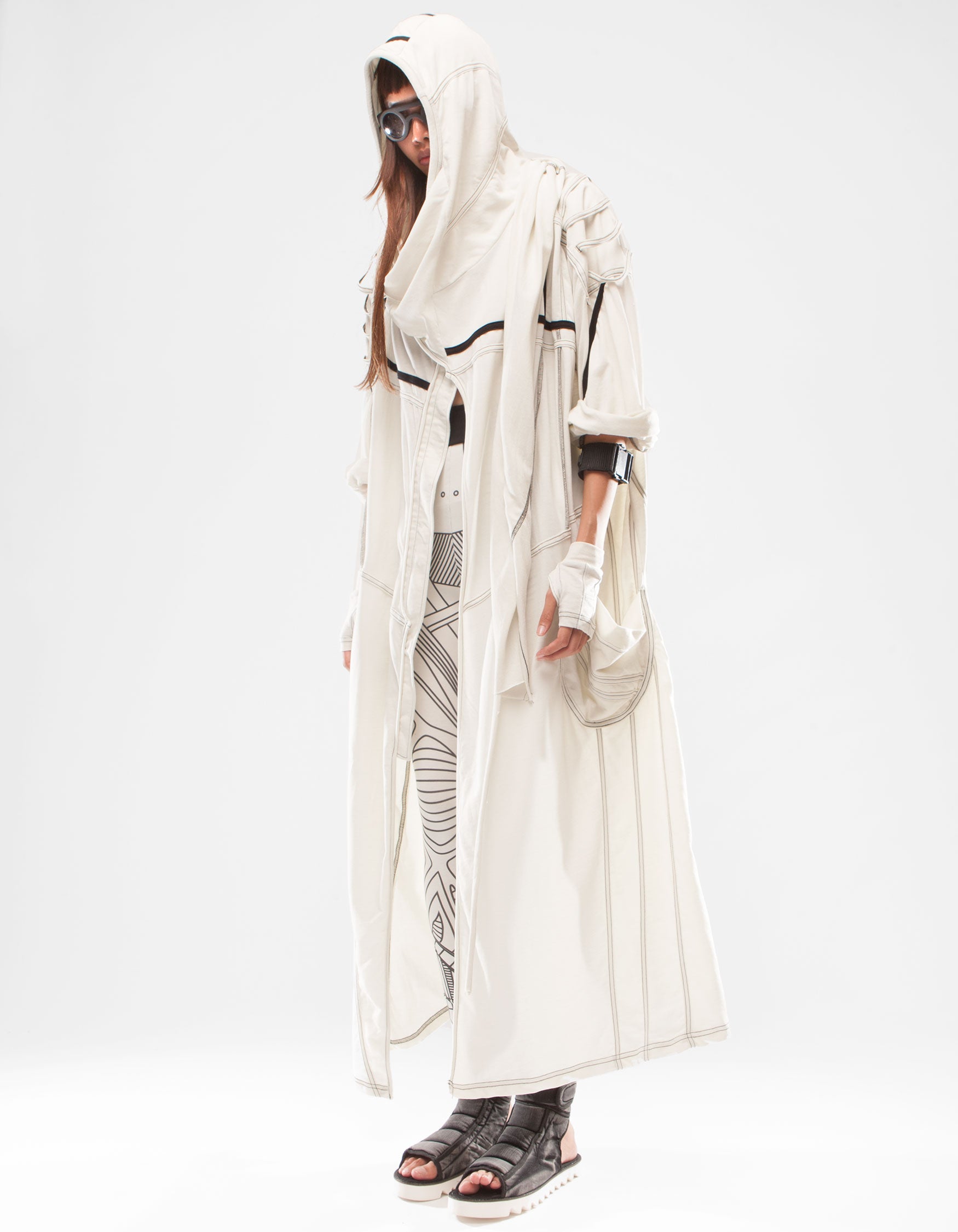 CARDIGAN WRAP RAY W