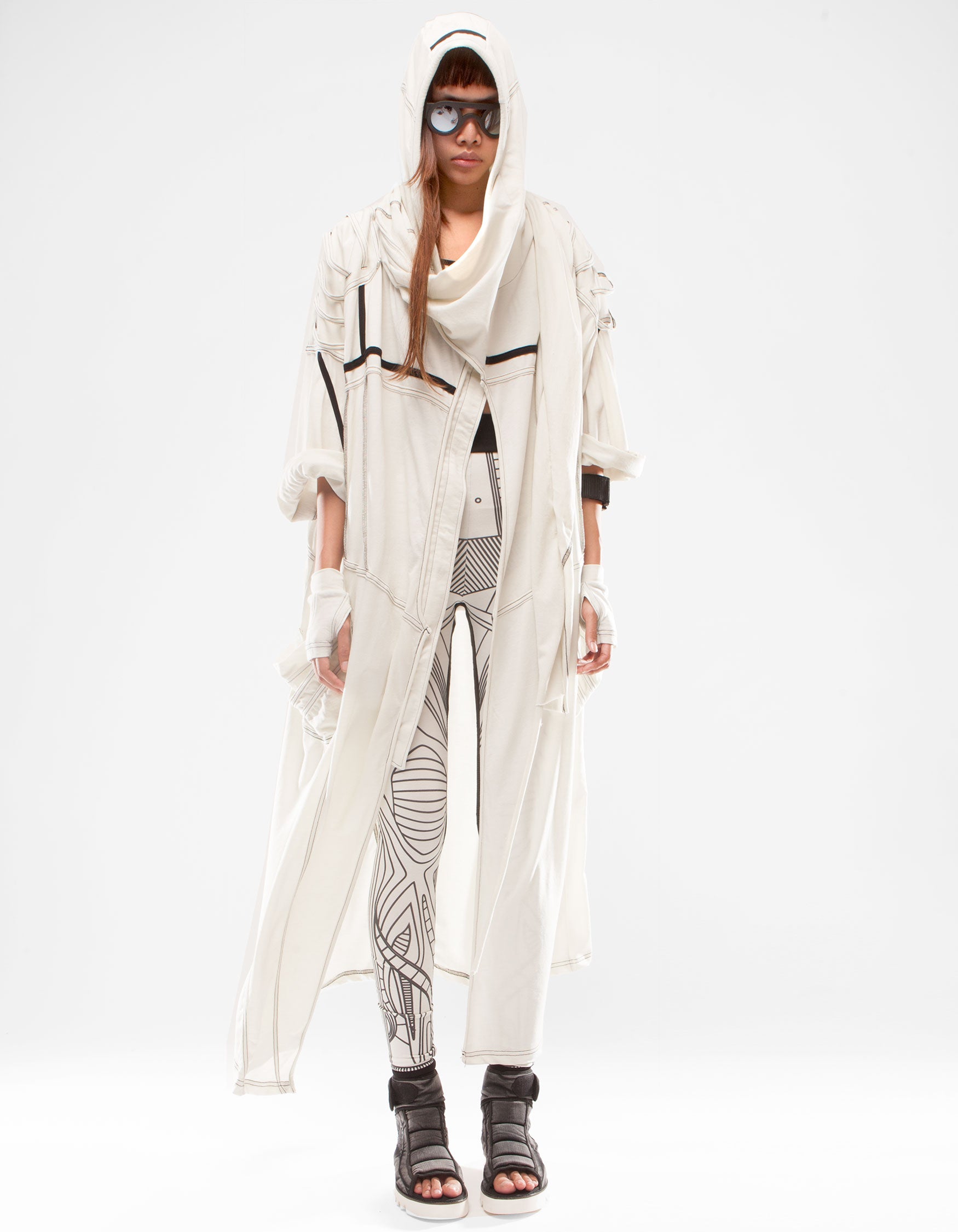 CARDIGAN WRAP RAY W