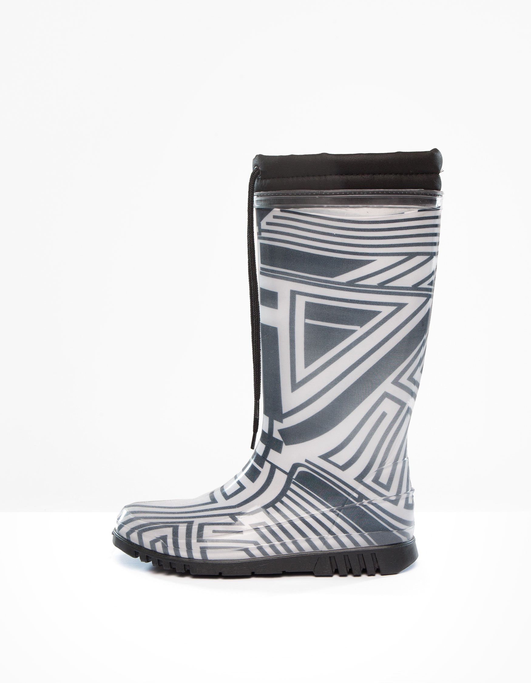 DEMOBAZA RUBBER BOOTS  STRUCTURE WHITE 02 W