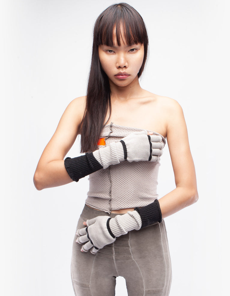 GLOVES FINGERS GRIT LINE W