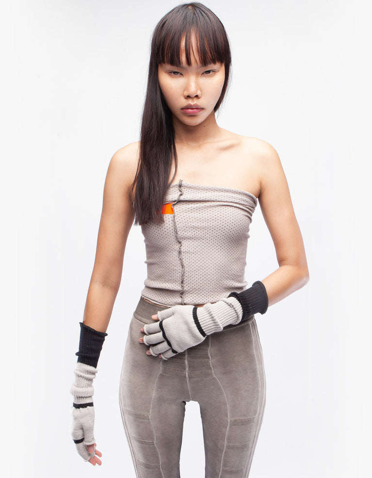 GLOVES FINGERS GRIT LINE W
