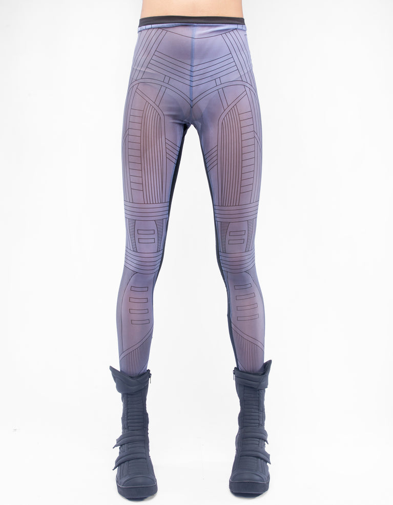 LEGGINGS MODALITÀ VIOLA