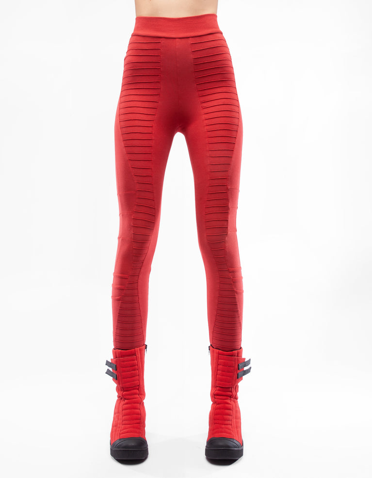 LEGGINGS LINEA ROJA