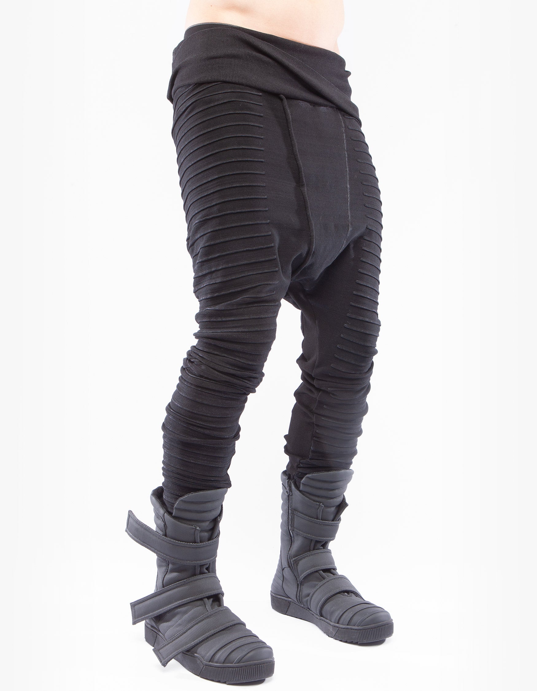 LEGGINGS BLACK WAVE