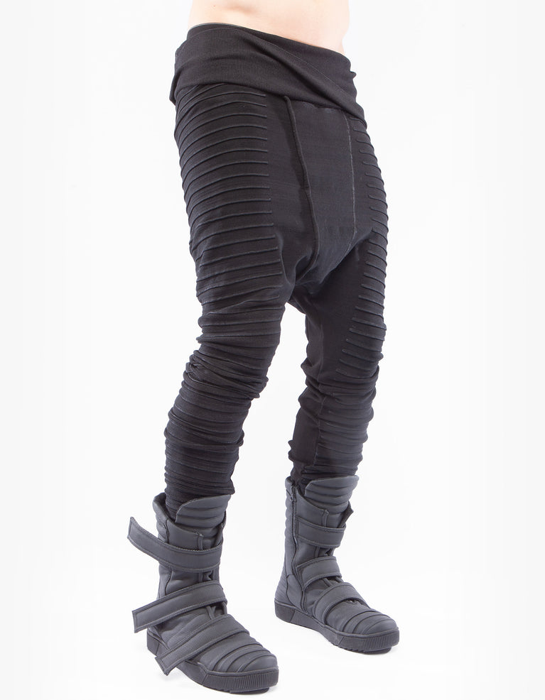 LEGGINGS BLACK WAVE