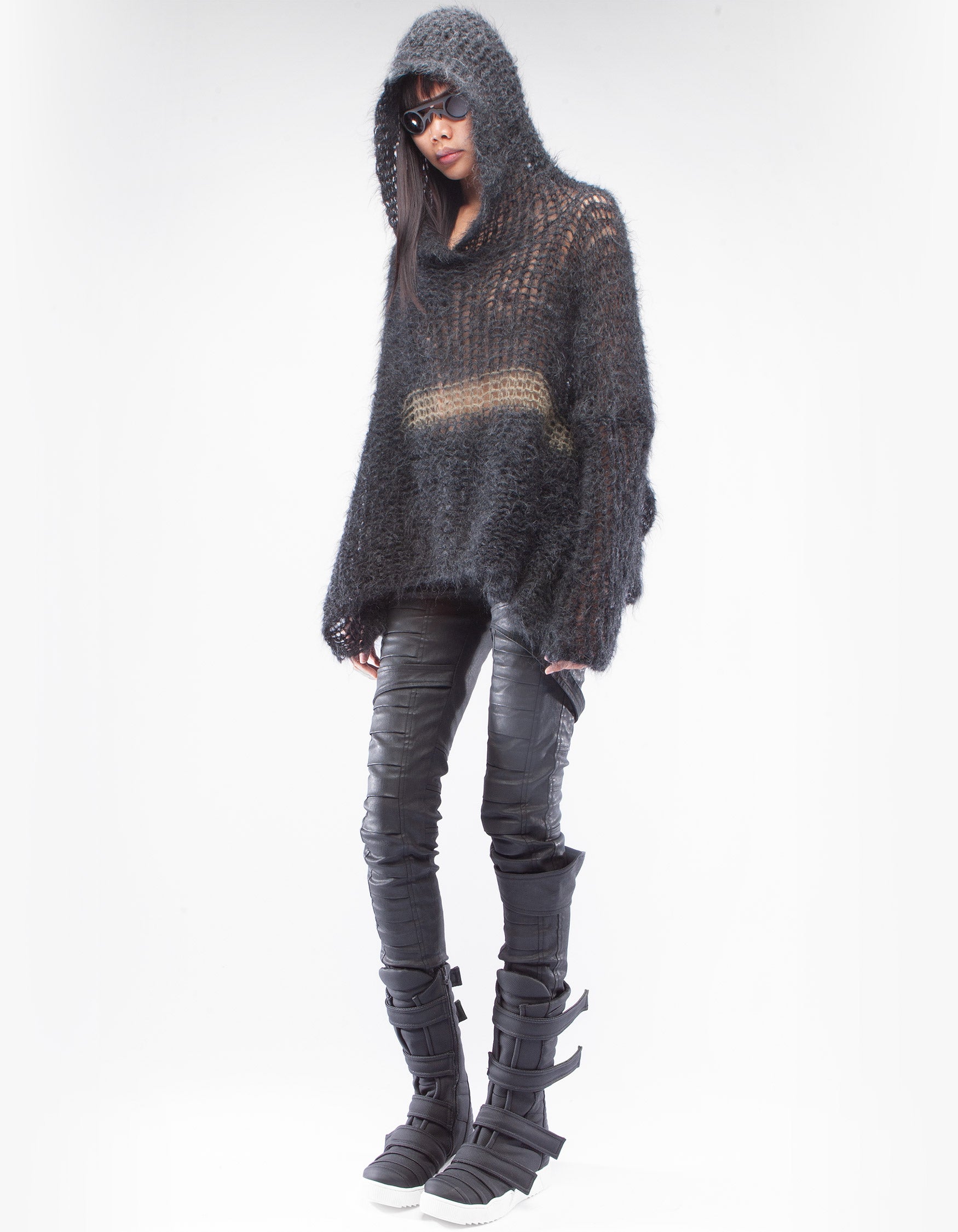 PULLOVER GALAXY NET W