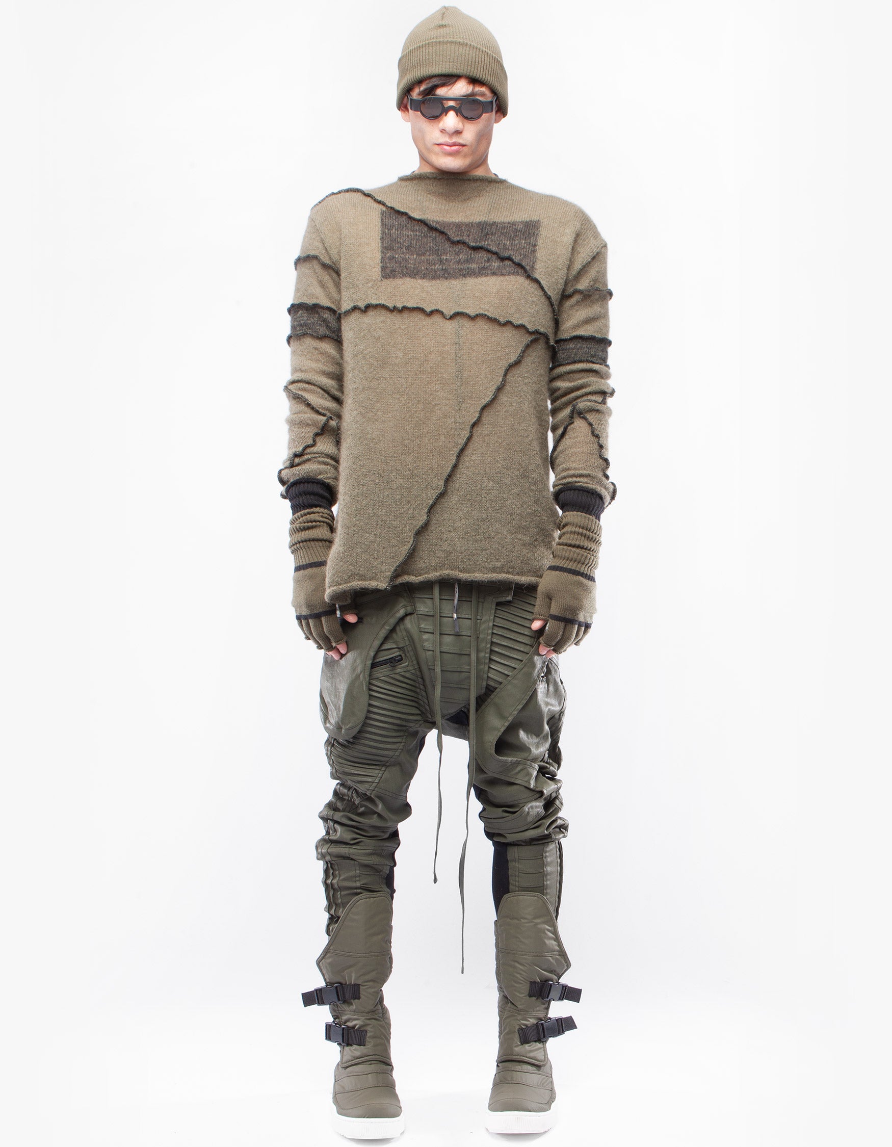 PULLOVER MOSS M