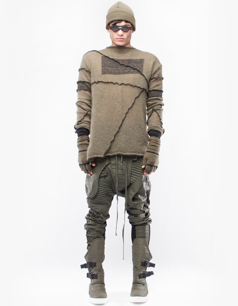 PULLOVER MOSS M