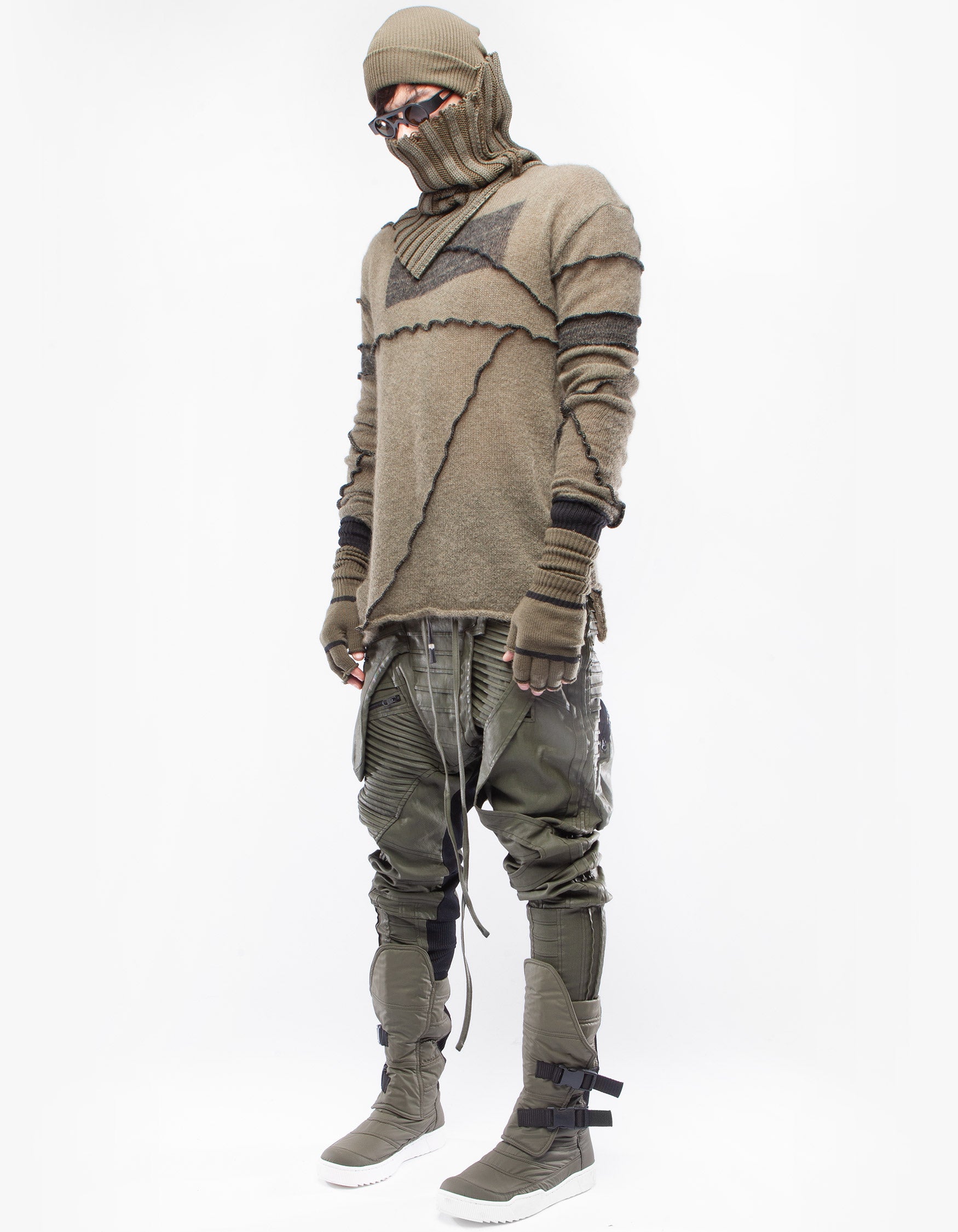 PULLOVER MOSS M