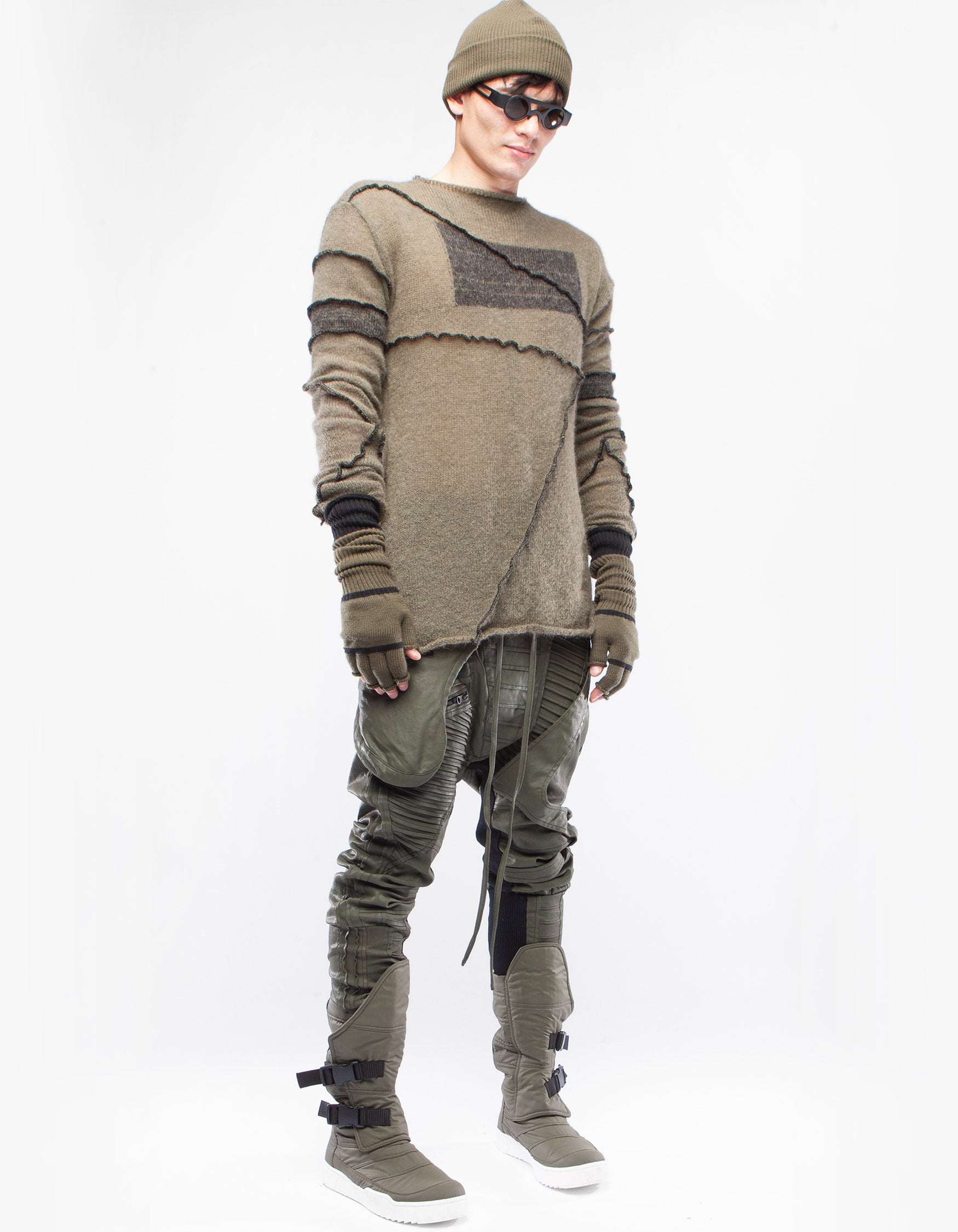 PULLOVER MOSS M