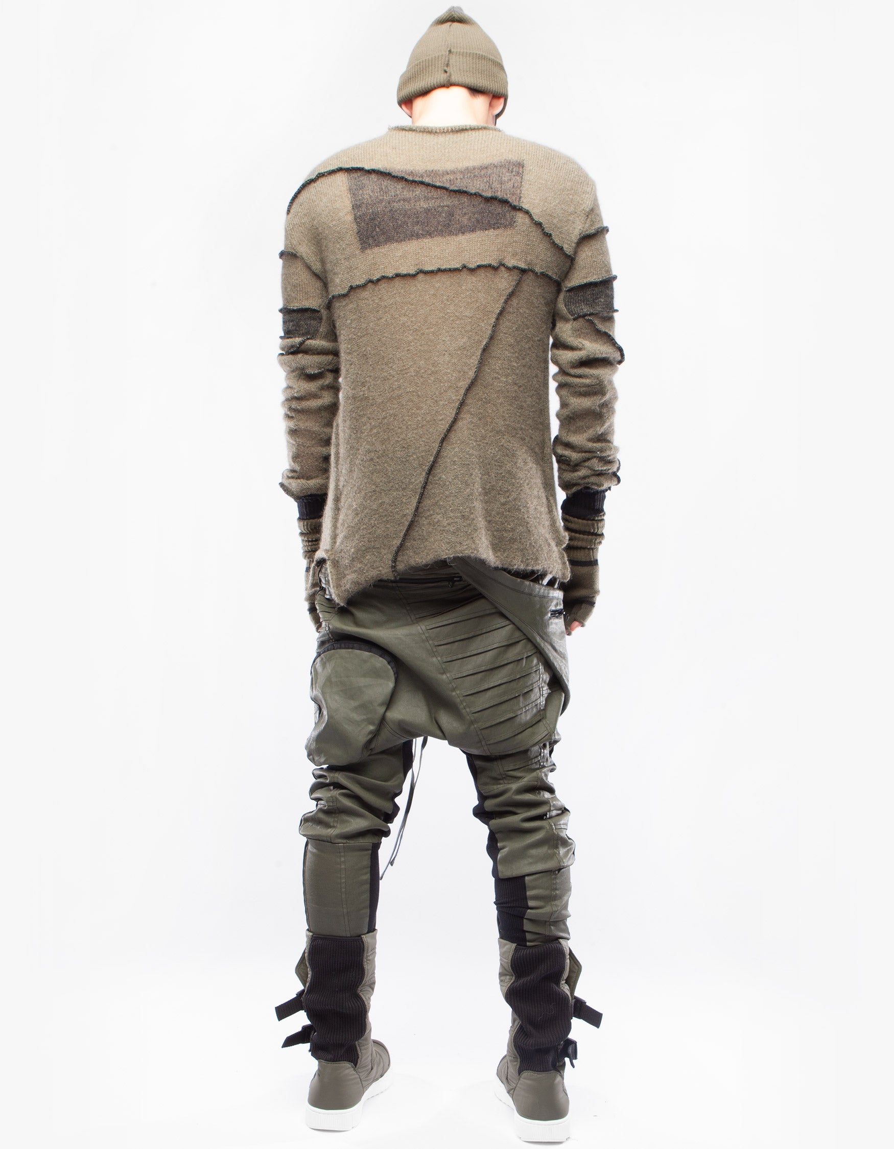 PULLOVER MOSS M