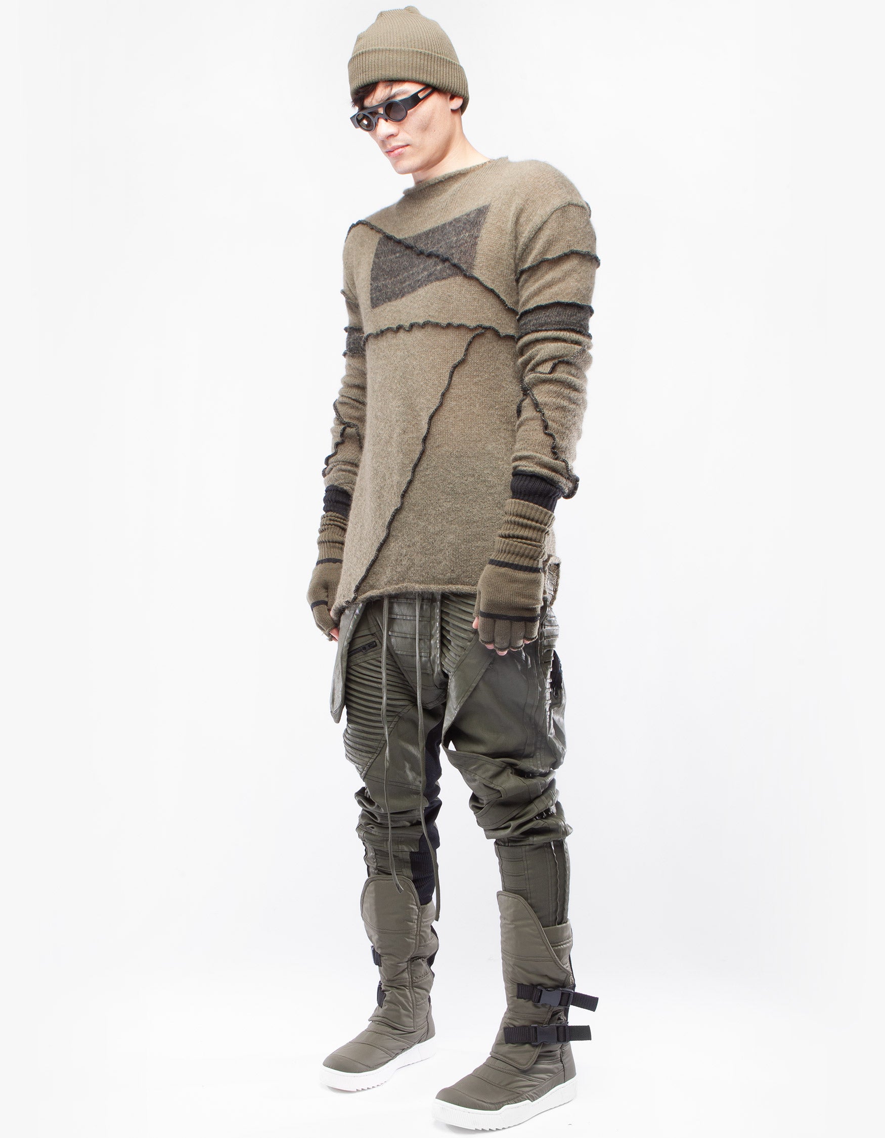 PULLOVER MOSS M