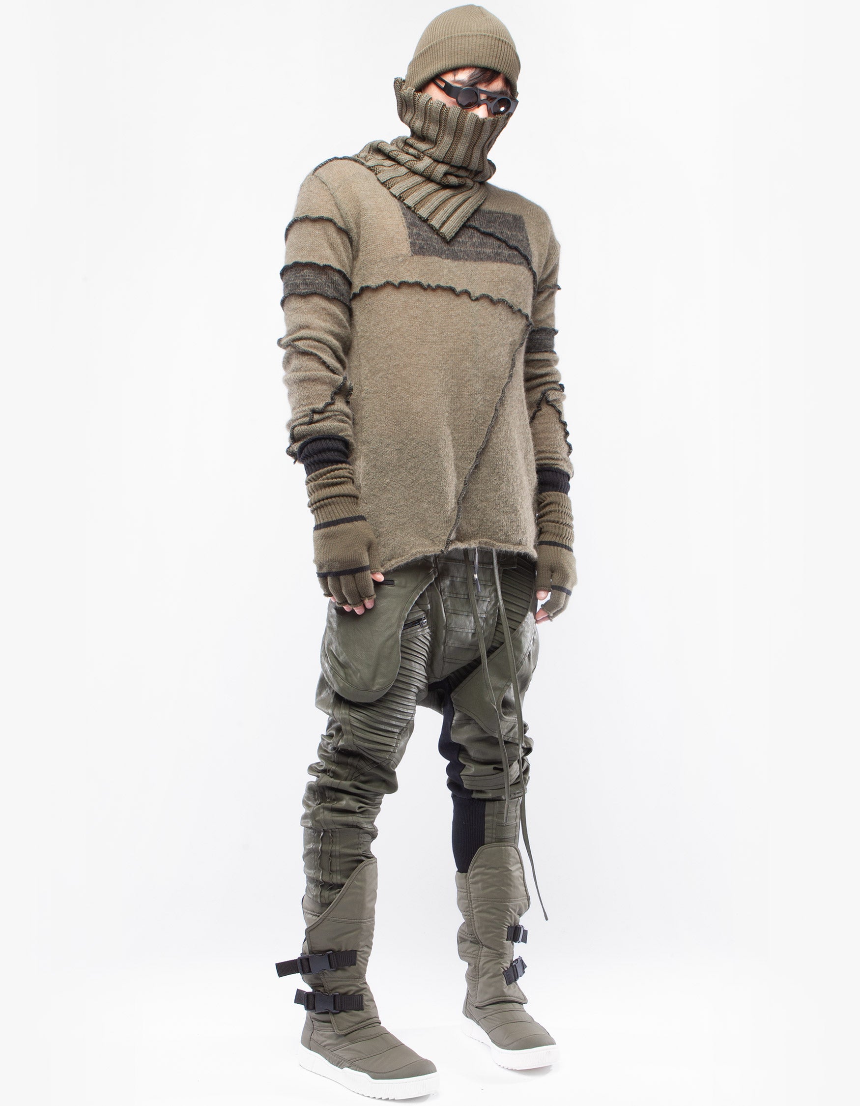 PULLOVER MOSS M
