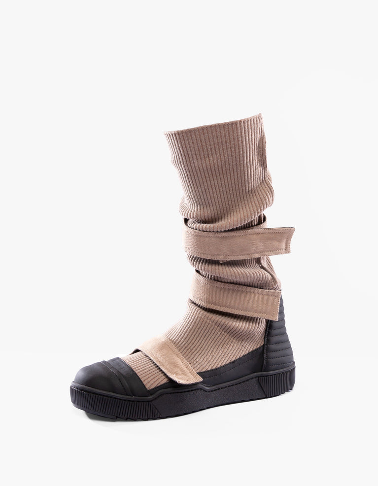 BOTAS CANAL BANDA BEIGE M