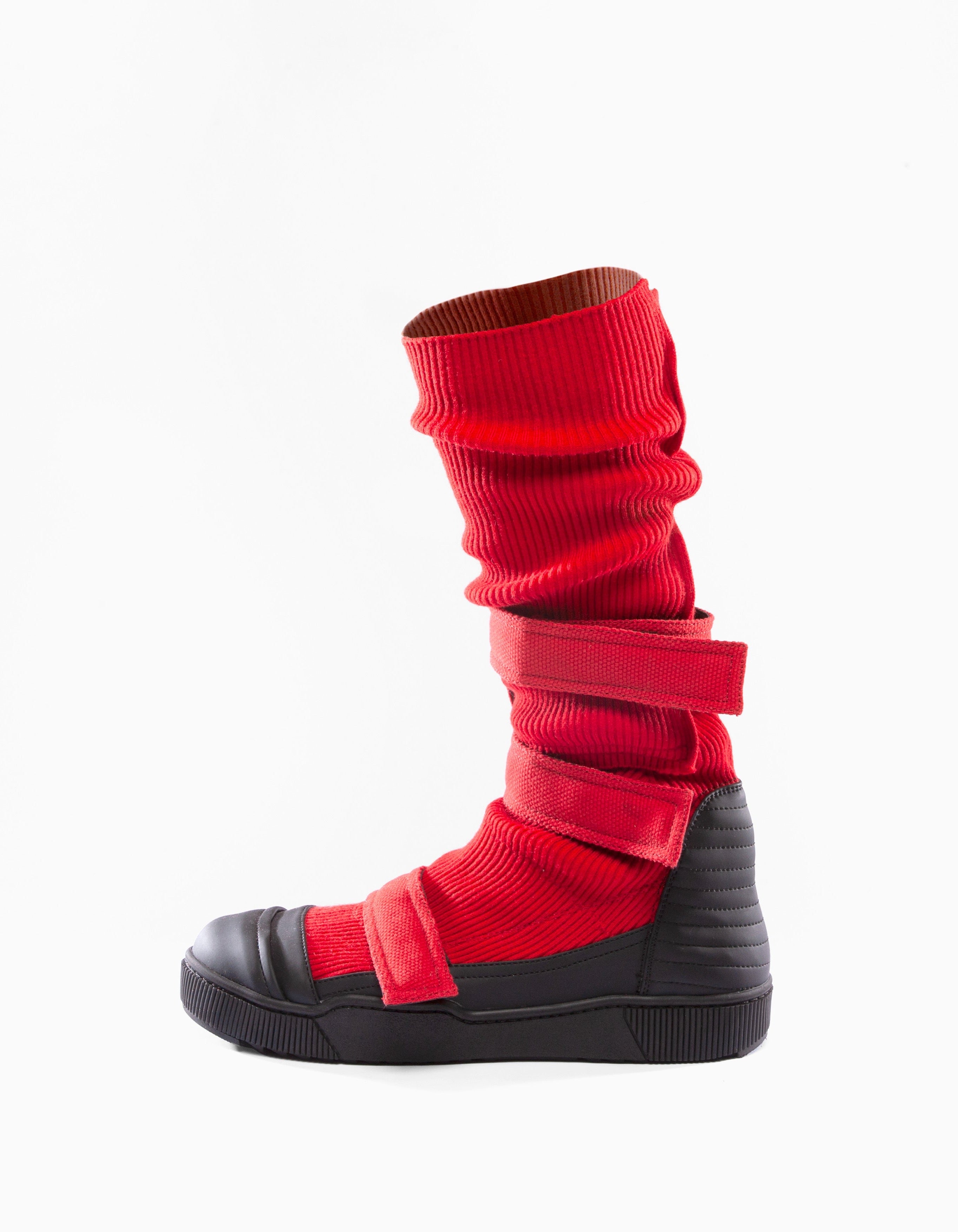 RIPSTIEFEL ROTES BAND M