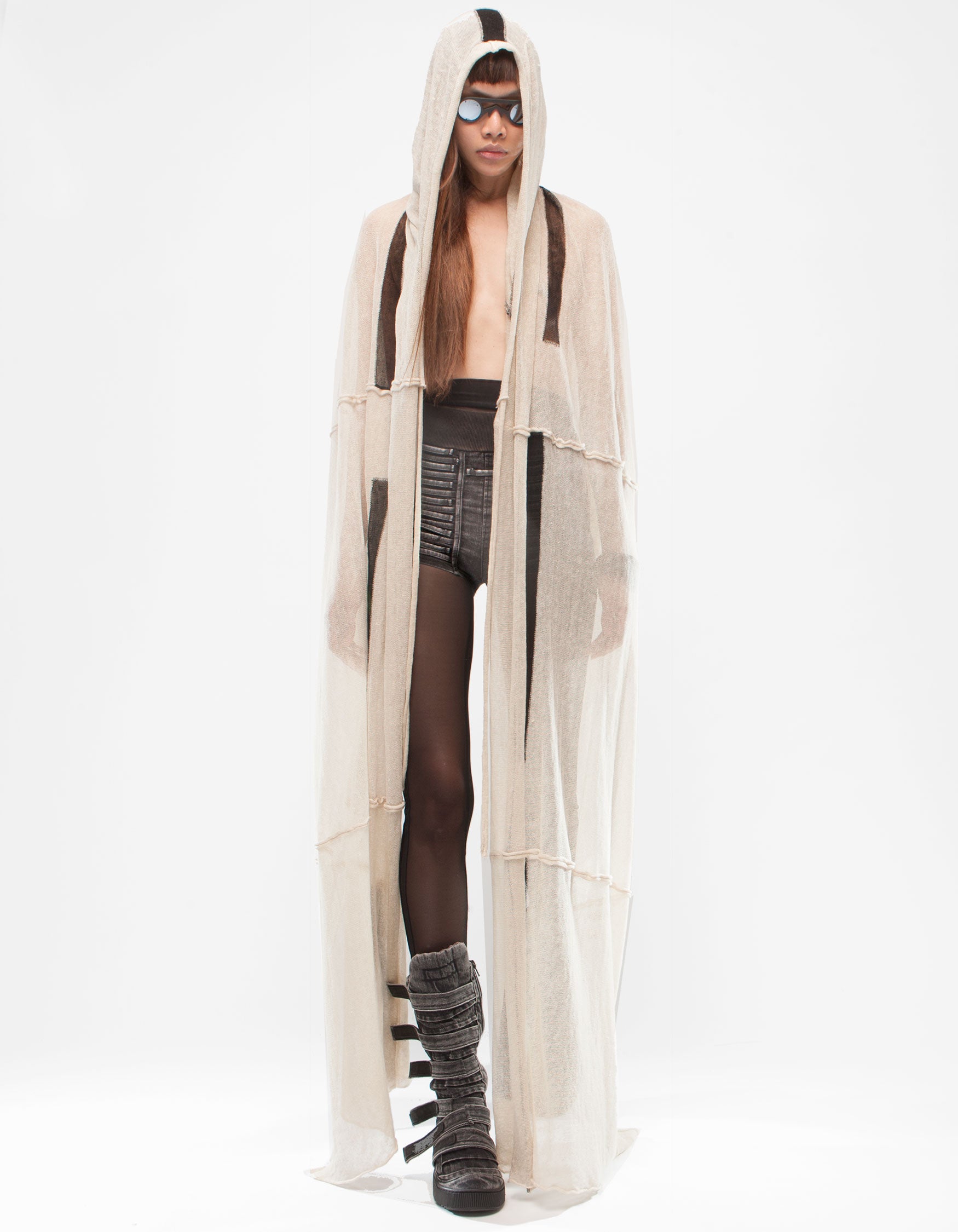 SHAWL WHITE SAND