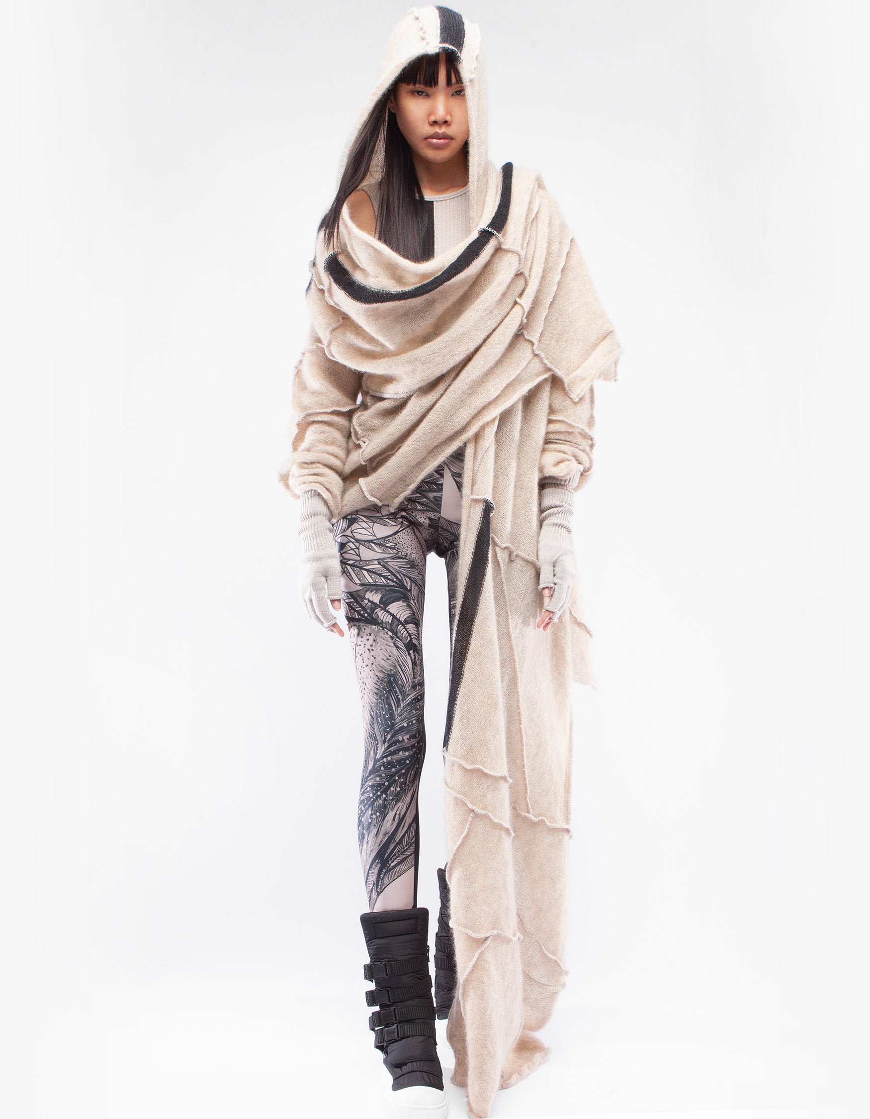 SHAWL ROBE FELL