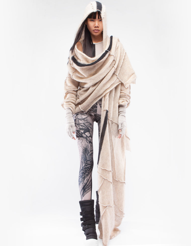 SHAWL ROBE FELL