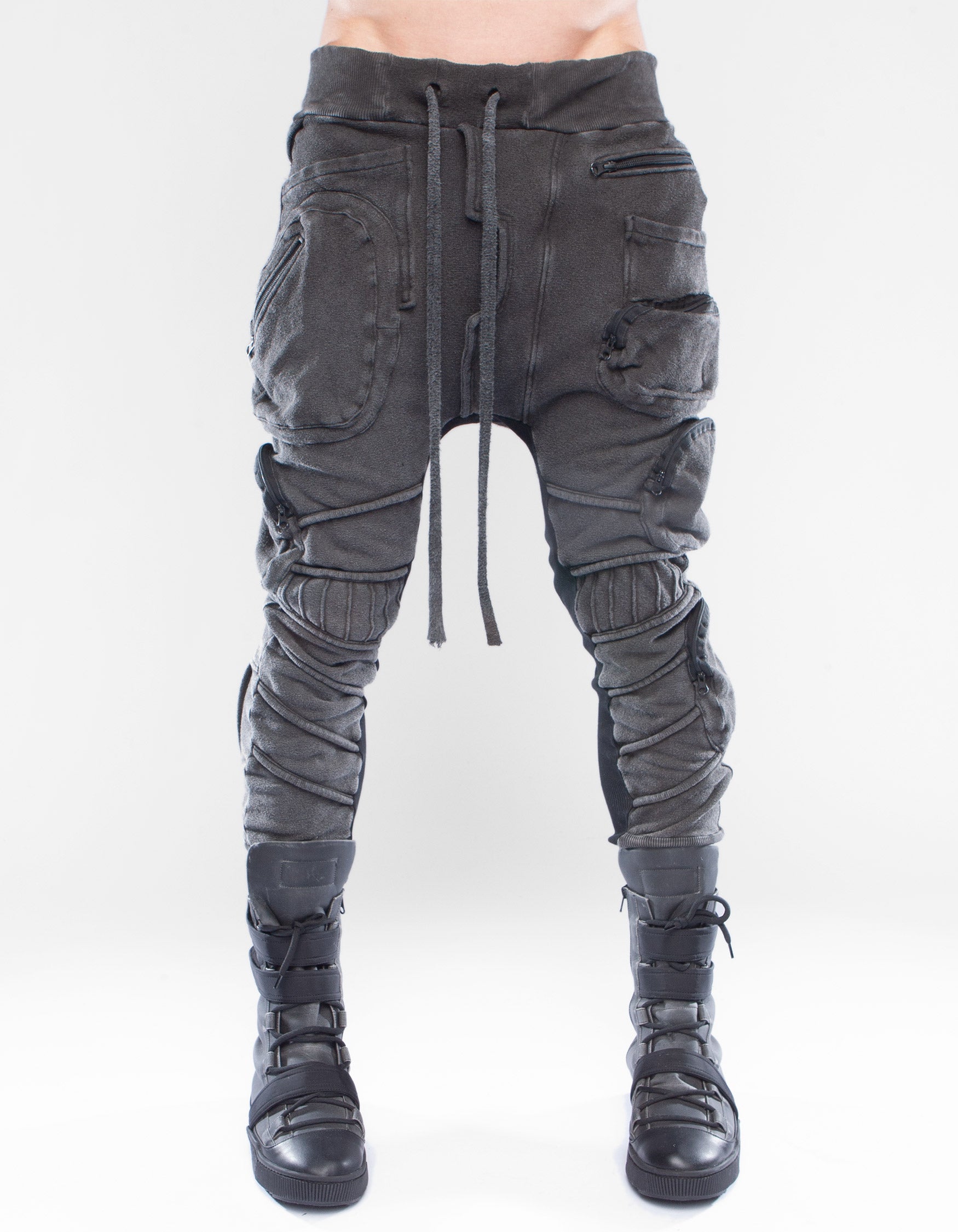 TROUSERS BLACK CRYSTALLIZE