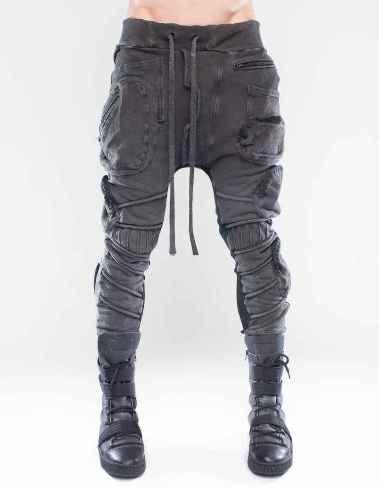 TROUSERS BLACK CRYSTALLIZE