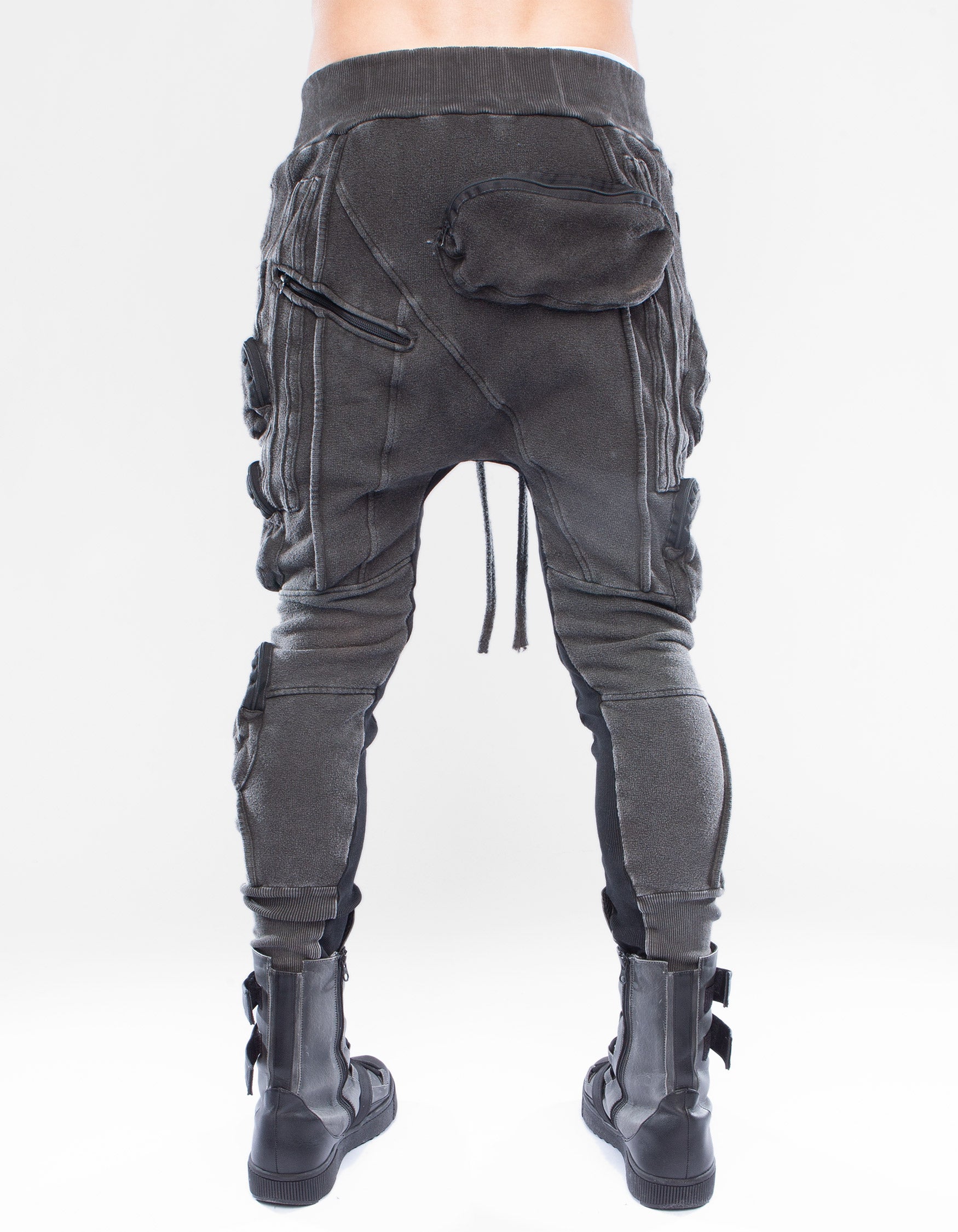 TROUSERS BLACK CRYSTALLIZE