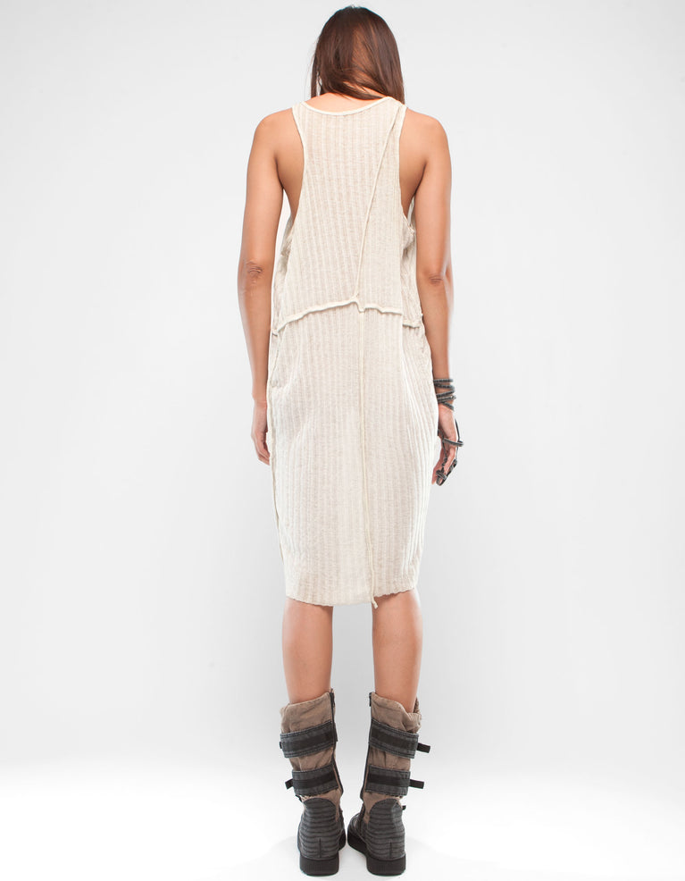 VEST OVERSIZE RIB