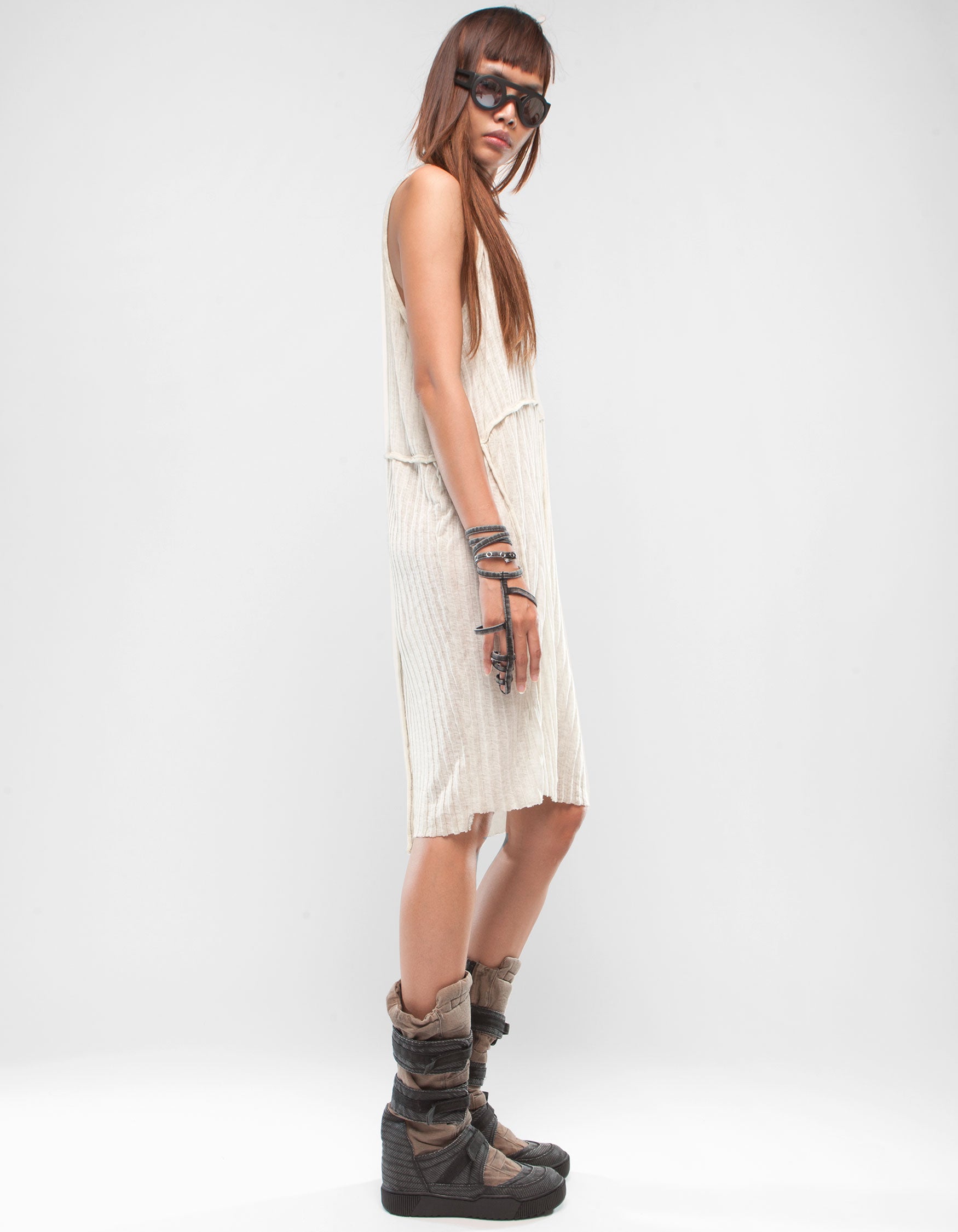 VEST OVERSIZE RIB