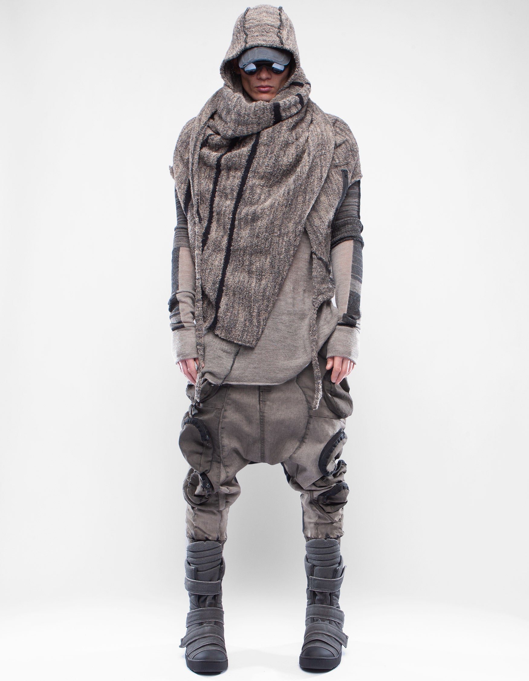 VEST SHAWL SHIFT