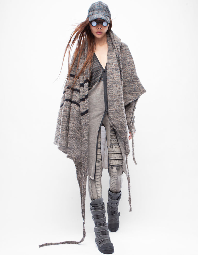VEST SHAWL SHIFT