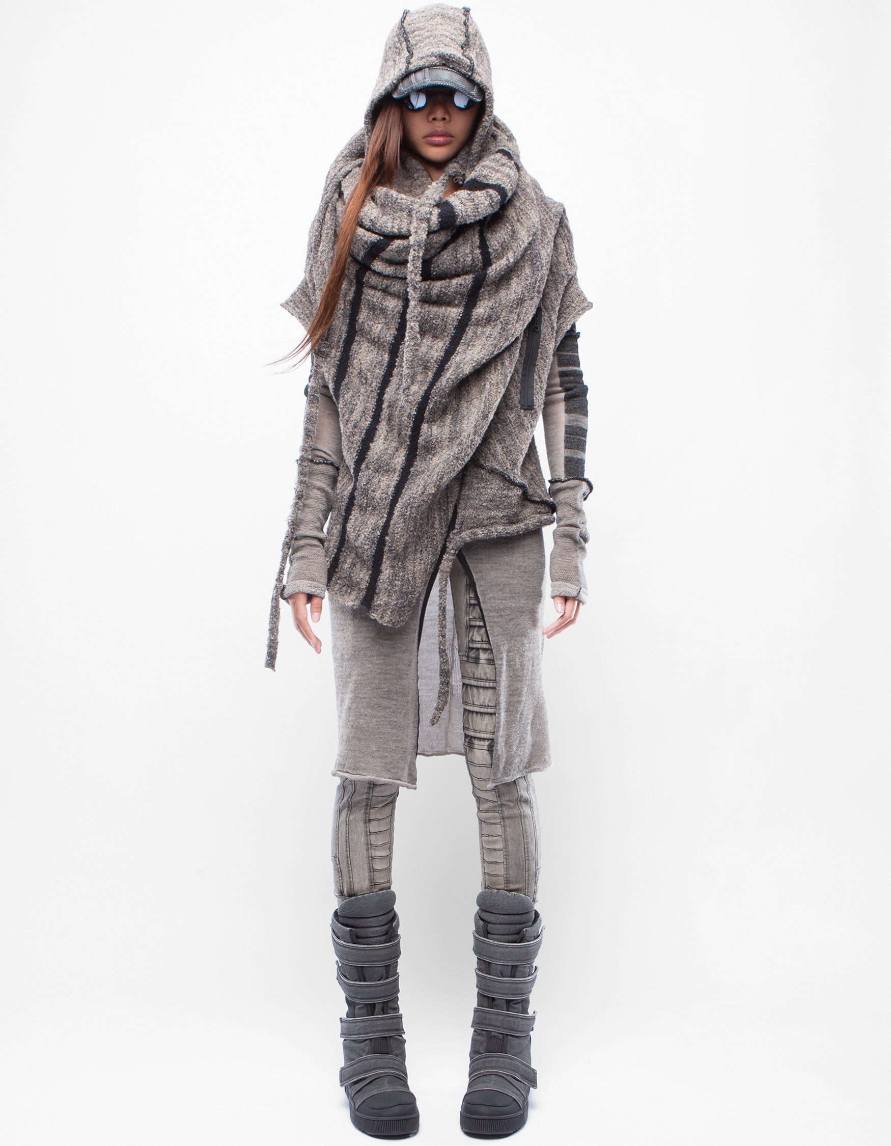 VEST SHAWL SHIFT