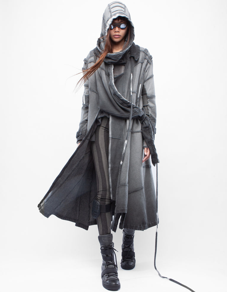 WRAP CARDIGAN CRYSTALLIZE M